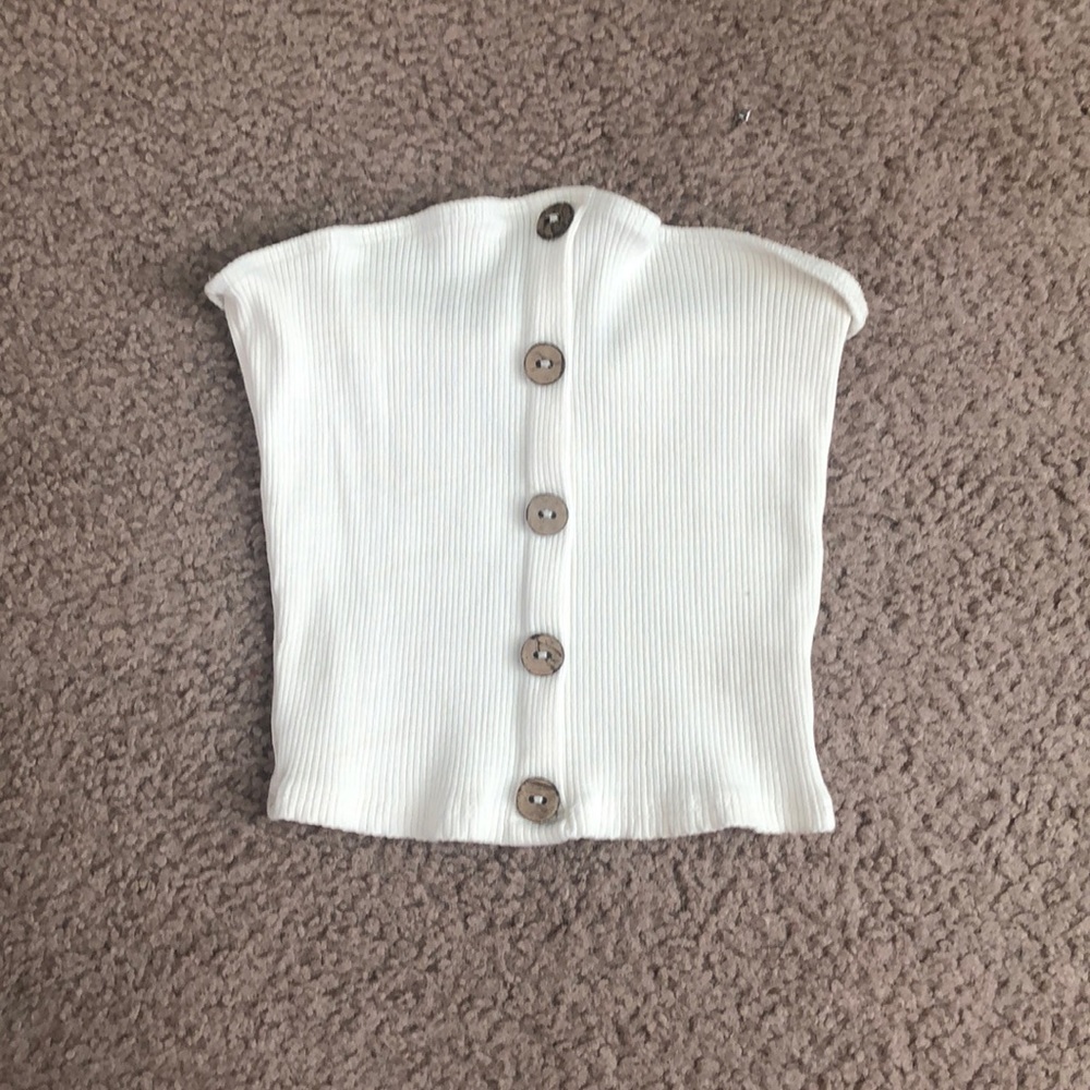 White tube top
